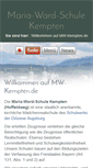 Mobile Screenshot of mw-kempten.de