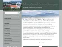 Tablet Screenshot of mw-kempten.de